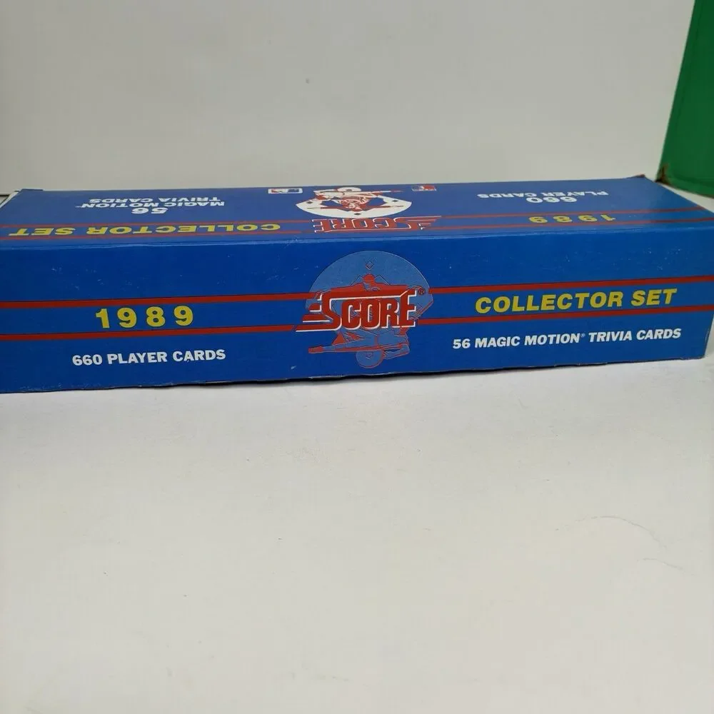 1989 Score Collectors Set Complete Factory 660 Cards Box Magic Motion